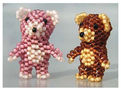 bear bead pattern|3d teddy bear bead pattern free.